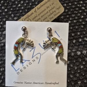 Sterling silver kokopelli